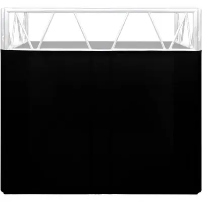 Headliner Indio DJ Booth Scrim black Kostenloser Rückversand