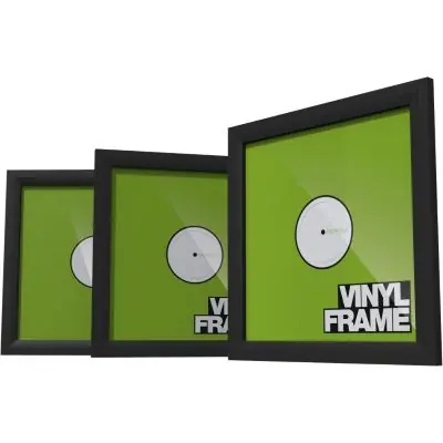Glorious DJ Vinyl Frame Set Black Kostenfreie Lieferung