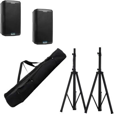 Preisknaller SET ALTO Truesonic TS 412 + KORN Boxenständer Set Alu +Transporttasche