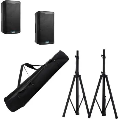 Neue Kollektion SET        ALTO Truesonic TS 410 + KORN Boxenständer Set Alu +Transporttasche