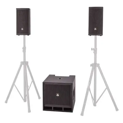Super-Preis Proel LT812A 3 Wege SAT + SUB Aktiv Lautsprechersystem