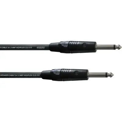 Sonderaktion Cordial Speaker Amp Kabel Klinke 1 m CPL 1 PP