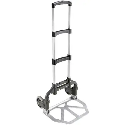 Adam Hall Zusammenklappbarer Trolley mit verriegelbarem Ausziehgriff Gratis Versand
