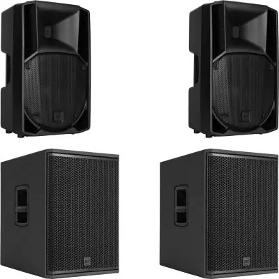 SET RCF 2.2 PA Set ART 712-A MK V + RCF SUB 705-AS MK III Neu Im Sortiment