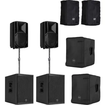 SET RCF 2.2 ART 708-A MK V + RCF SUB 702-AS MK III + Cover + Distanzrohr Online Kaufen