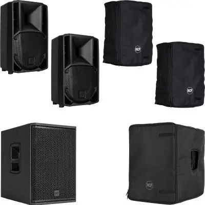 Top-Angebot SET RCF 2.1 PA Set ART 708-A MK V + RCF SUB 702-AS MK III + Schutzhüllen