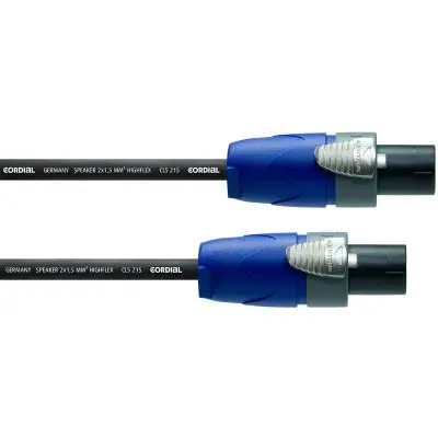 Cordial Speakonkabel 1 m Neutrik 2 x 2,5 mm CPL 1 LL 2-215 Top-Preis