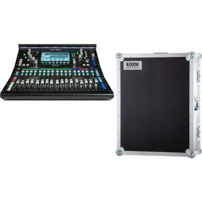 SET        Allen & Heath SQ-5 Console + Haubencase Nur Für Kurze Zeit