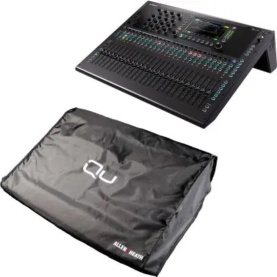 Direktkauf NEU                    SET        Allen & Heath QU-6 Digitalmischpult + Allen & Heath Qu-6 Dust Cover Schutzhülle