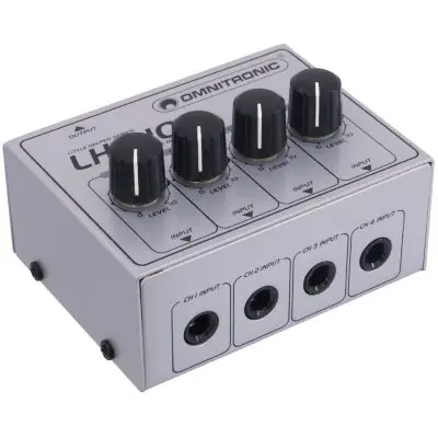 OMNITRONIC LH-010 4-Kanal Mixer, passiv Neue Kollektion