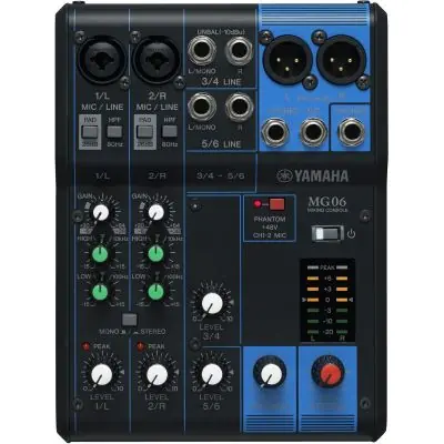 Letzte Chance Yamaha MG 06 Kompaktmixer