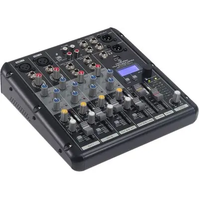 Soundsation YouMix 202 Media Mixer mit USB Audio Interface & Player Günstig