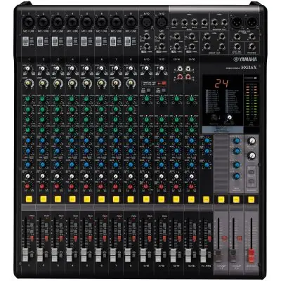 Letzte Chance Yamaha MG16X Mischpult 16-Kanal mit Effekten Analog Mixer