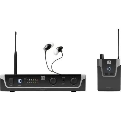 Markenware LD Systems U306 IEM HP In-Ear Monitoring-System mit Ohrhörern 655 - 679 MHz
