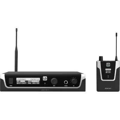 Bestseller LD Systems U508 IEM In-Ear Monitoring-System - 863 - 865 MHz + 823 - 832 MHz