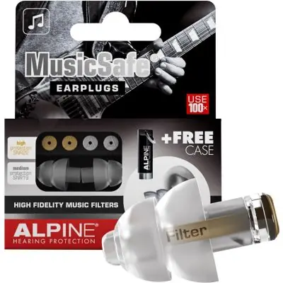 Neuheit Alpine MusicSafe Classic Gehörschutz transparent
