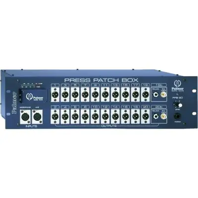 Heißes Angebot Palmer 19 Zoll Press Patch Box PPB20 Signalverteiler
