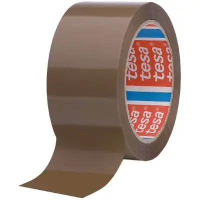 Aktuell tesa 4280 Klebeband Packband PP 50mm braun 66m