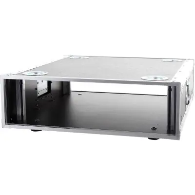 KORN Case 19 Zoll Rack ohne Deckel 3 HE / 60 cm Hexa Casebau Markenprodukt