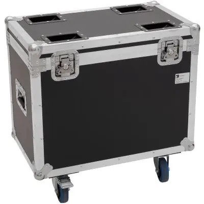 Top-Angebot ROADINGER Flightcase 2x TMH-H380 mit Rollen