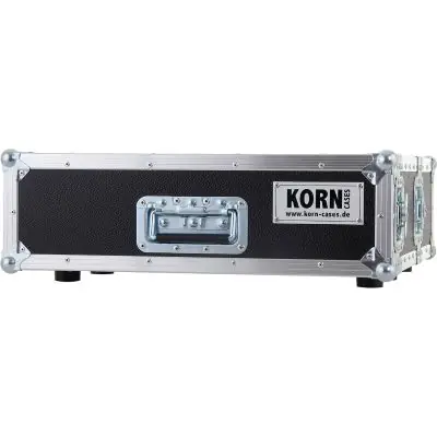 KORN Case 19 Zoll 3HE / 22cm tief für Stromverteiler schwarz Casebau Direktkauf