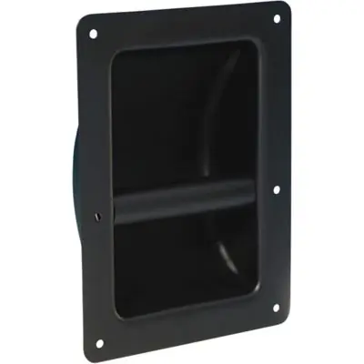 Adam Hall Hardware 3402 Schalengriff Stahl schwarz Gratis Versand
