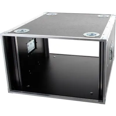 Must-Have KORN Case 19 Zoll Rack ohne Deckel 7 HE / 60 cm Hexa Casebau