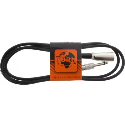 Top-Angebot KORN Kabel XLR male / Klinke 6,3mm mono 1,5m