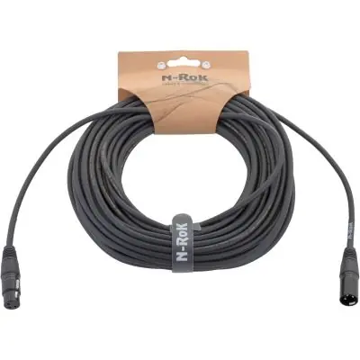 Beliebt N-RoK Premium Kabel XLR Male / XLR Female 20m