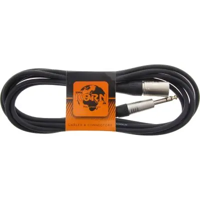 Sonderaktion KORN Kabel XLR male / Klinke 6,3 mm stereo 3m
