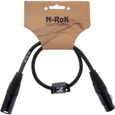 Online Kaufen N-RoK Premium Kabel XLR Male / XLR Female 0,5m