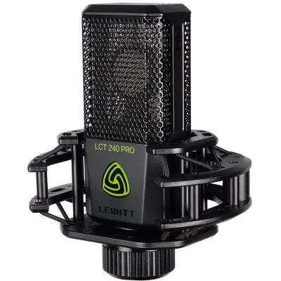 Lewitt LCT 240 PRO BK VP Großmembran Kondensatormikrofon inkl. Spinne Neu Im Sortiment