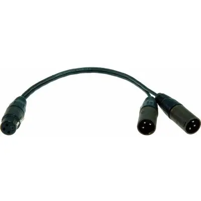 Sofort Bestellen Klotz Y-Kabel XLR female / 2 XLR male 0,2 m Neutrik
