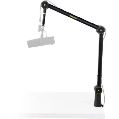 Versand Am Gleichen Tag Shure SH-BROADCAST1 Deluxe Podcast Gelenk Mikrofonarm inkl. Kabelkanal