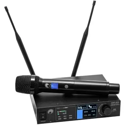 Kostenfreie Lieferung OMNITRONIC UHF-601 1-Kanal Funkmikrofon System 823-832/863-865 MHz