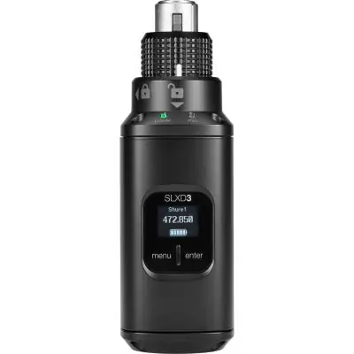 Shure SLXD 3/S50 Aufstecksender 823-865 MHz Markenprodukt