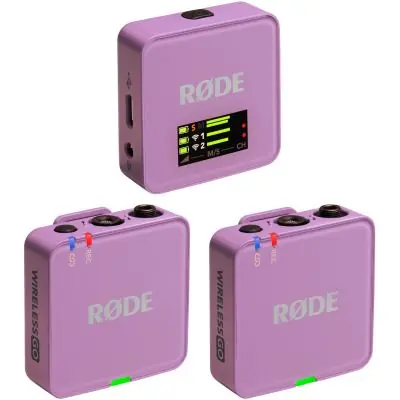 Rode Wireless GO Gen 3 Flieder Direkt Vom Hersteller