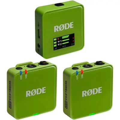 Rode Wireless GO Gen 3 Grün Solange Der Vorrat Reicht
