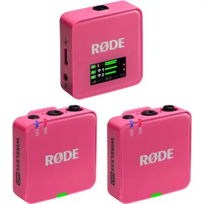 Rode Wireless GO Gen 3 Rosa Markenprodukt