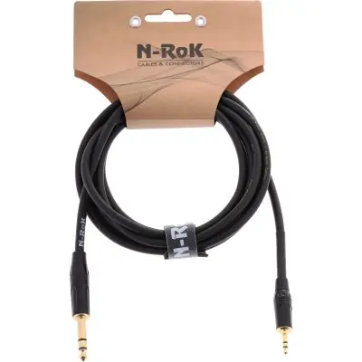 Preisknaller N-RoK Premium Kabel Klinke 3,5mm st. / Klinke st. 3 m