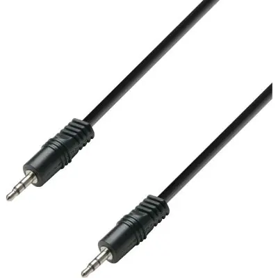 Neue Kollektion Adam Hall K3 BWW Adapterkabel Klinke 3,5mm stereo / 3,5mm Klinke stereo